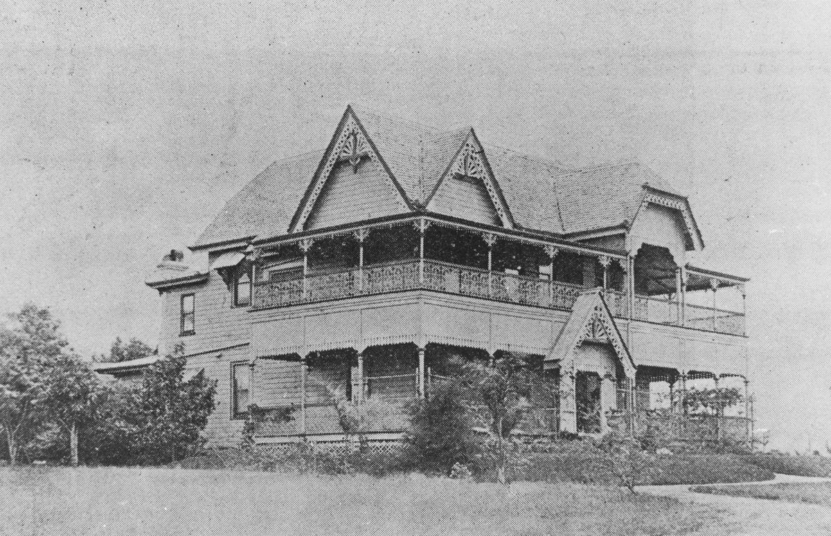 Yeerongpilly residence, Stratford in 1898