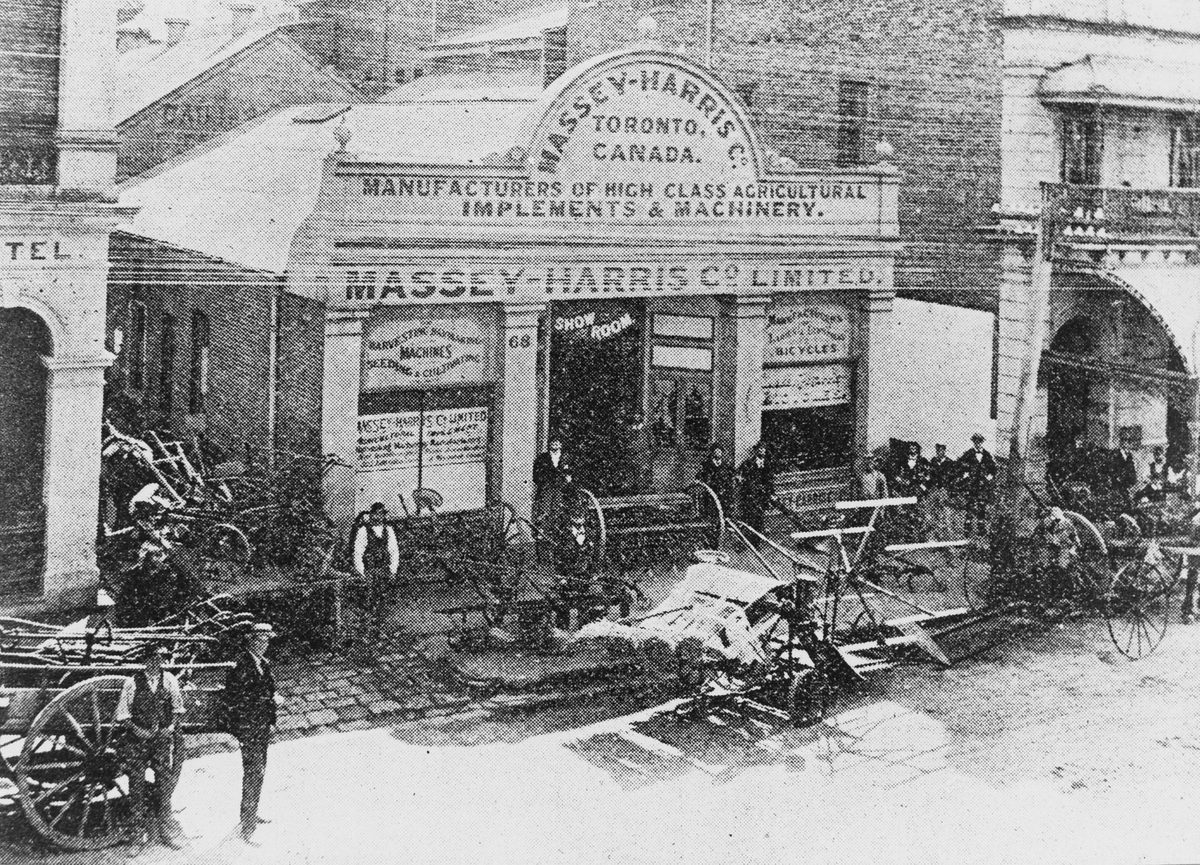 Massey-Harris Co. Limited building, Elizabeth Street, 1902