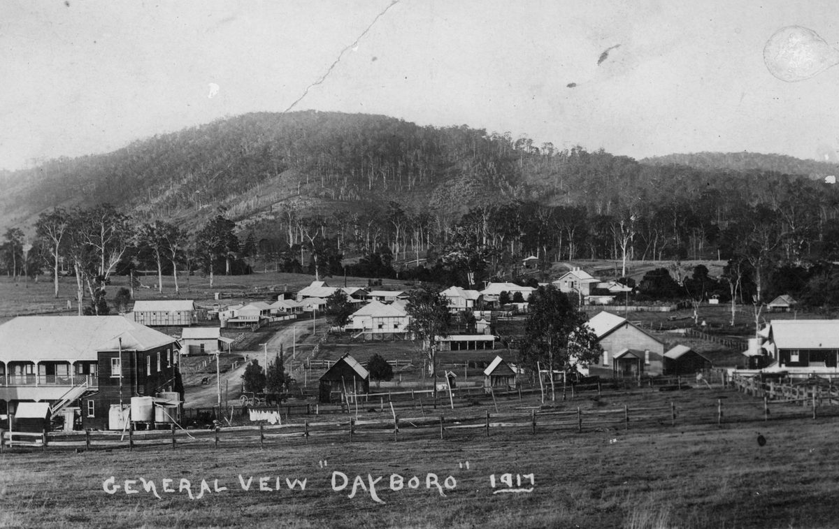 General view of Dayboro, Queensland, 1917