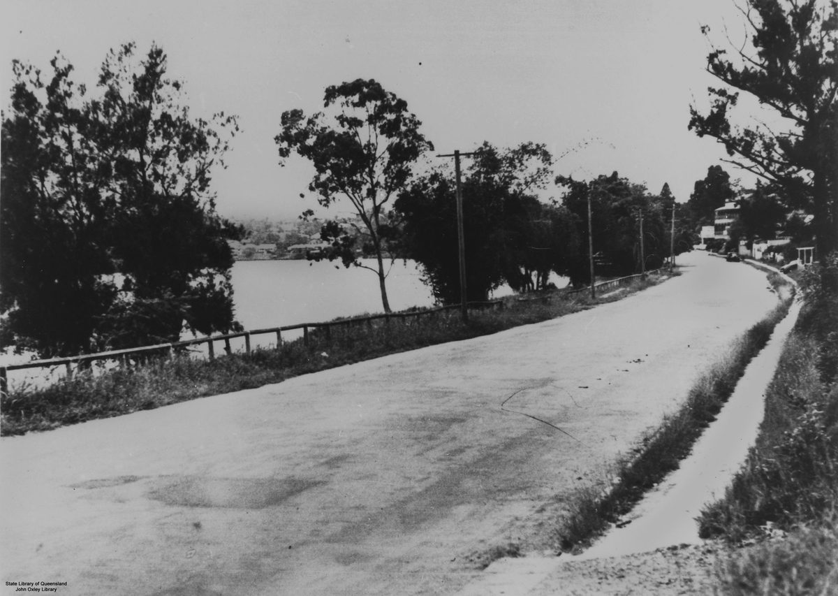 View of Coronation Drive, Toowong, Brisbane, 1941