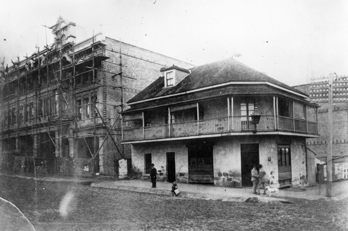 Dunmore Arms Hotel, Brisbane, 1886