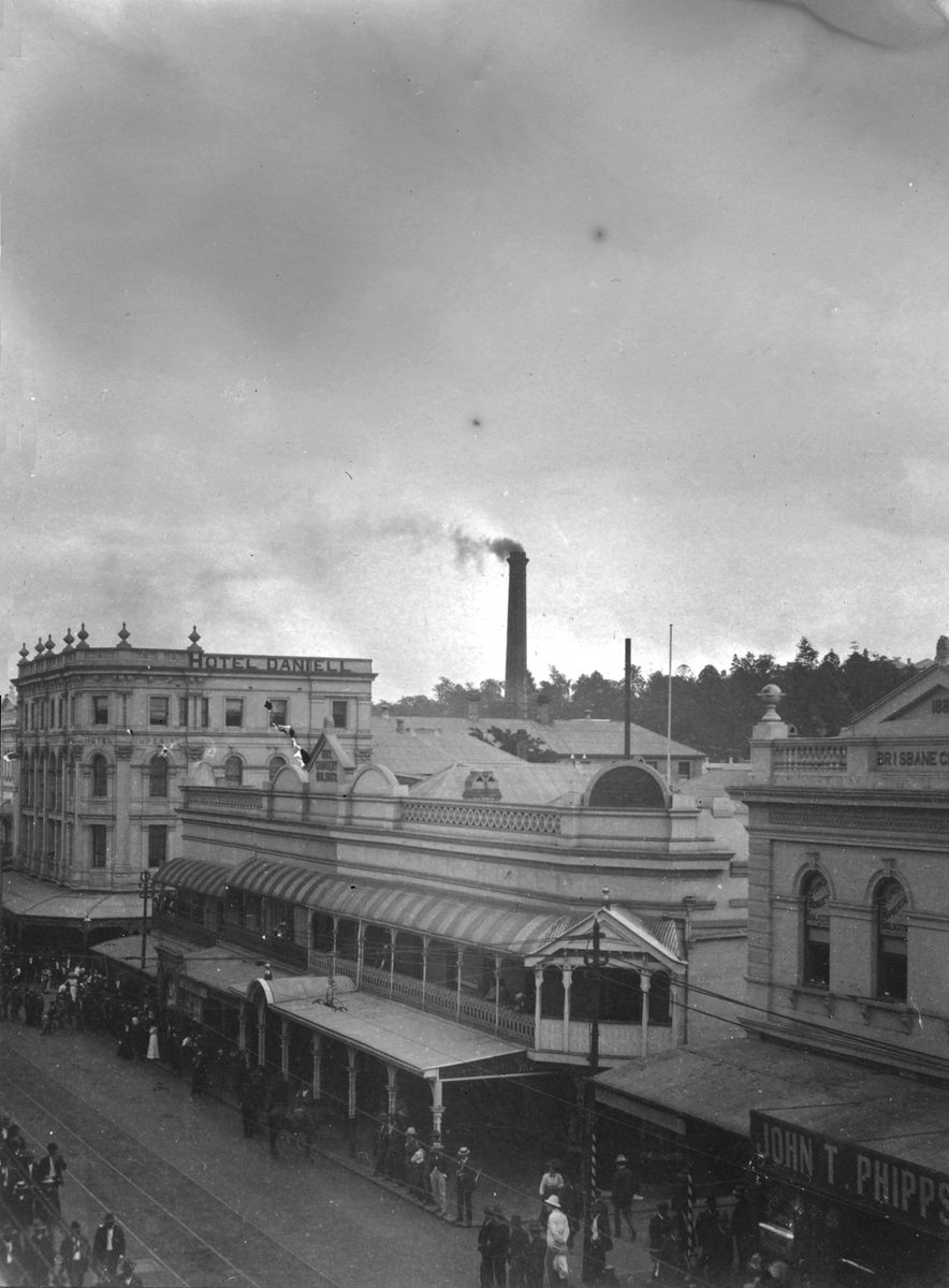 View of George Street, Brisbane, 1912