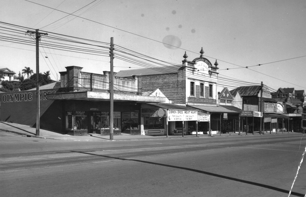 Stanley Street in Woolloongabba, 1949
