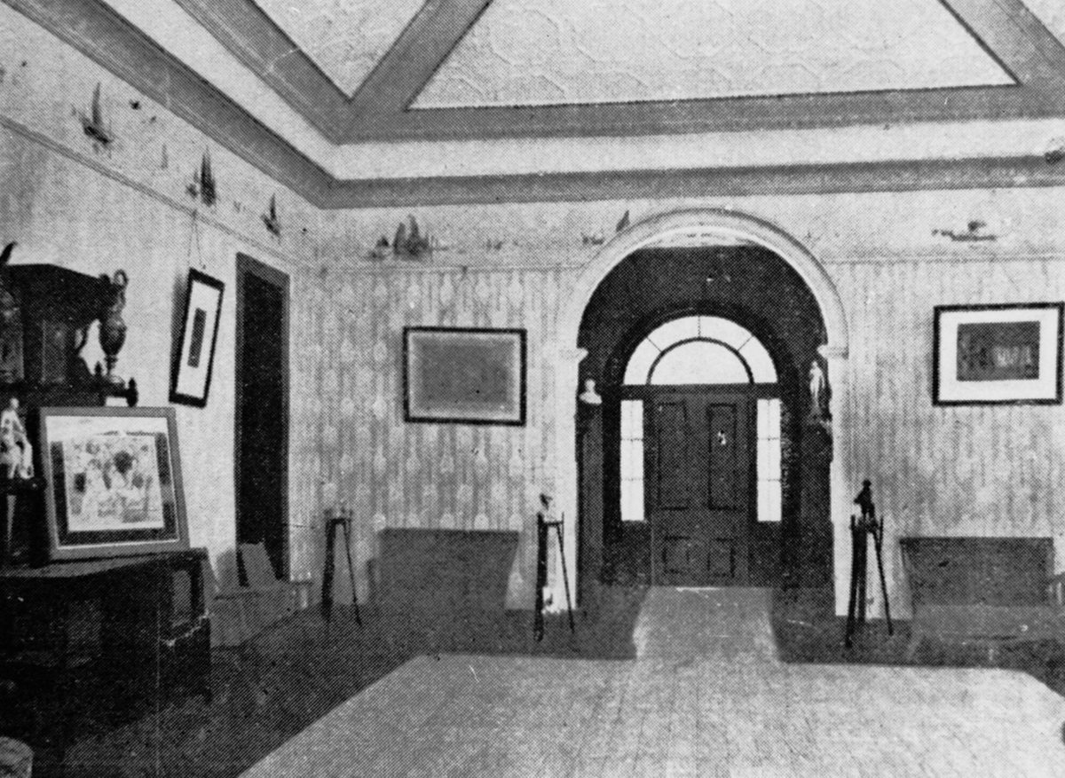 Interior of a home at St. John's Wood, Brisbane, 1924