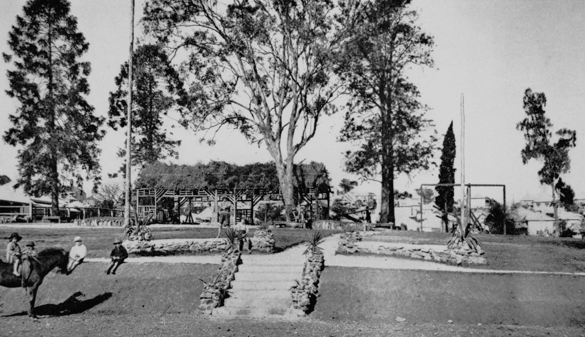 Playground at Ithaca, Red Hill, 1918