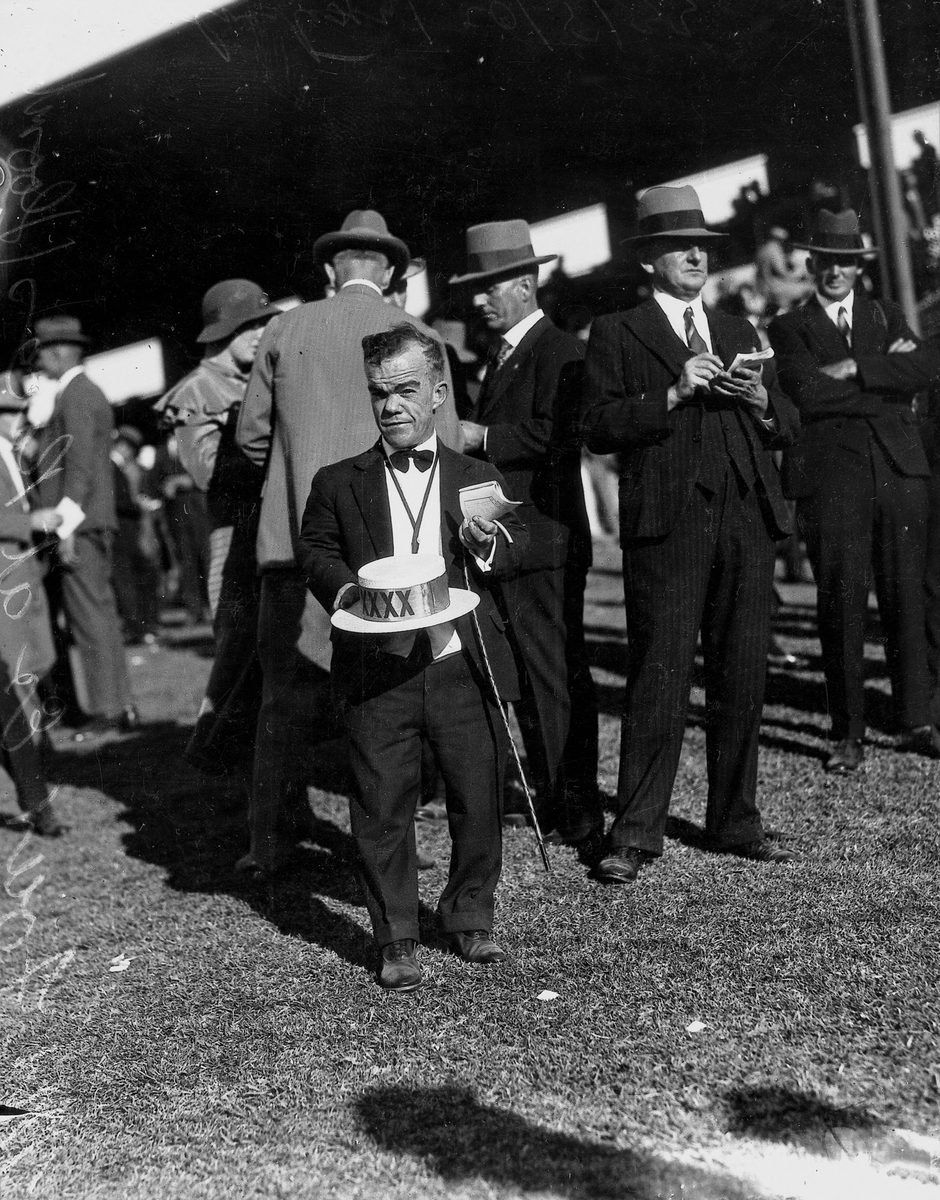 Making an appearance at the Doomben races was Mr. Fourex, Brisbane, May 1933