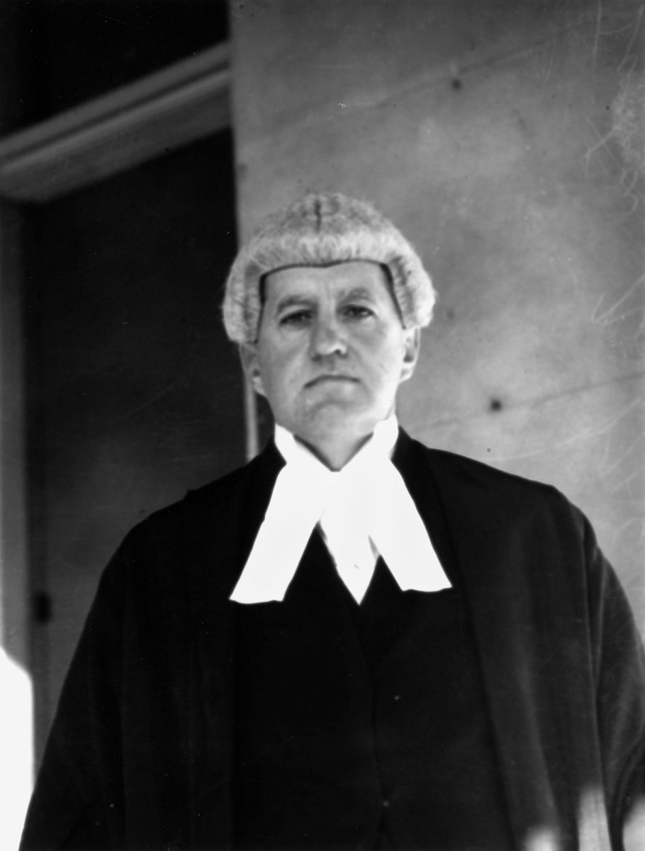 Justice Neal Macrossan, Senior Puisne Judge, Chairman of the Medical Assessment Tribunal, Brisbane, 1940
