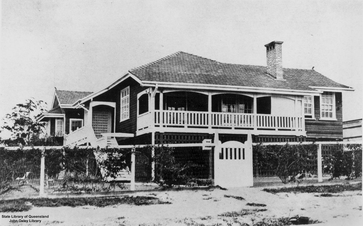 Brisbane residence, 'Wildfell', Bellevue Terrace, Clayfield, 1921