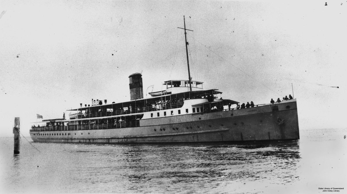 Passenger ferry S.S. Doomba