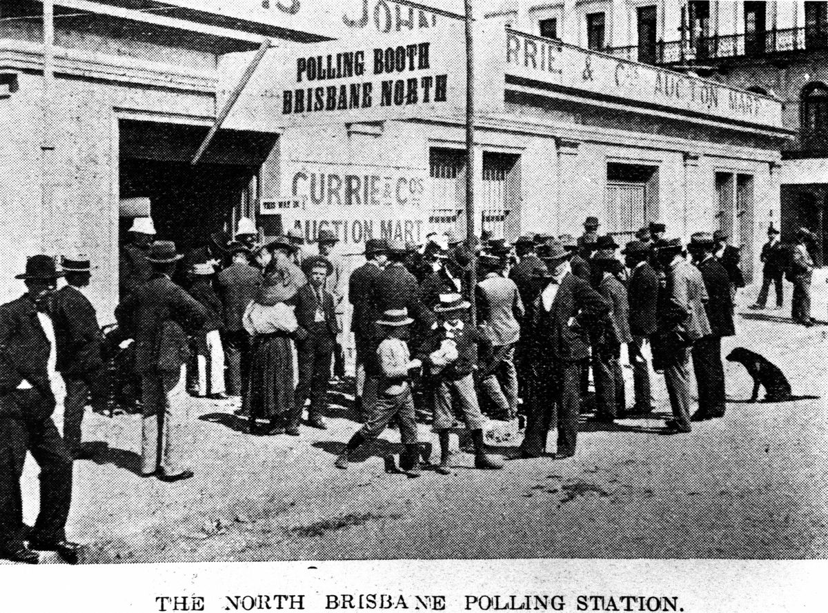 Voting at the Referendum, September 1899