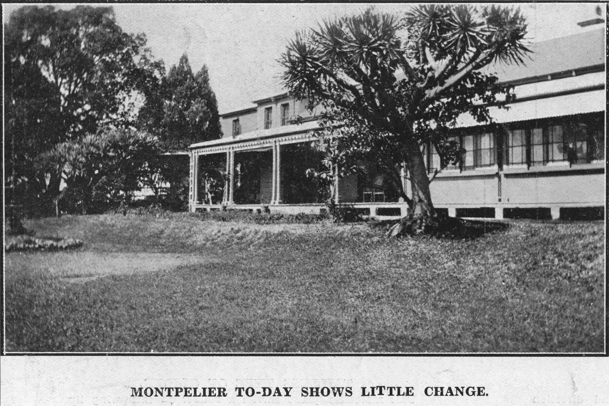 View of Montpelier, a residence at Bowen Hills, Brisbane, 1930