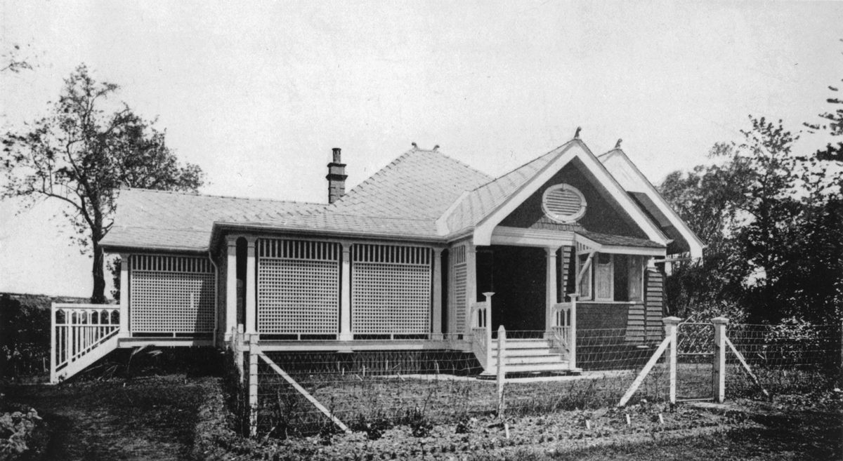Residence of the Director of the Brisbane Botanic Gardens, 1908