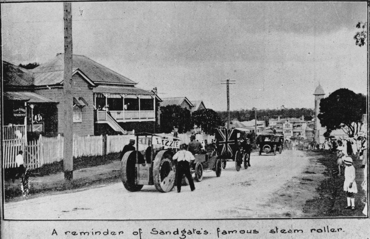 Tail end of the Patriotic Carnival at Sandgate on New Years Day, 1918