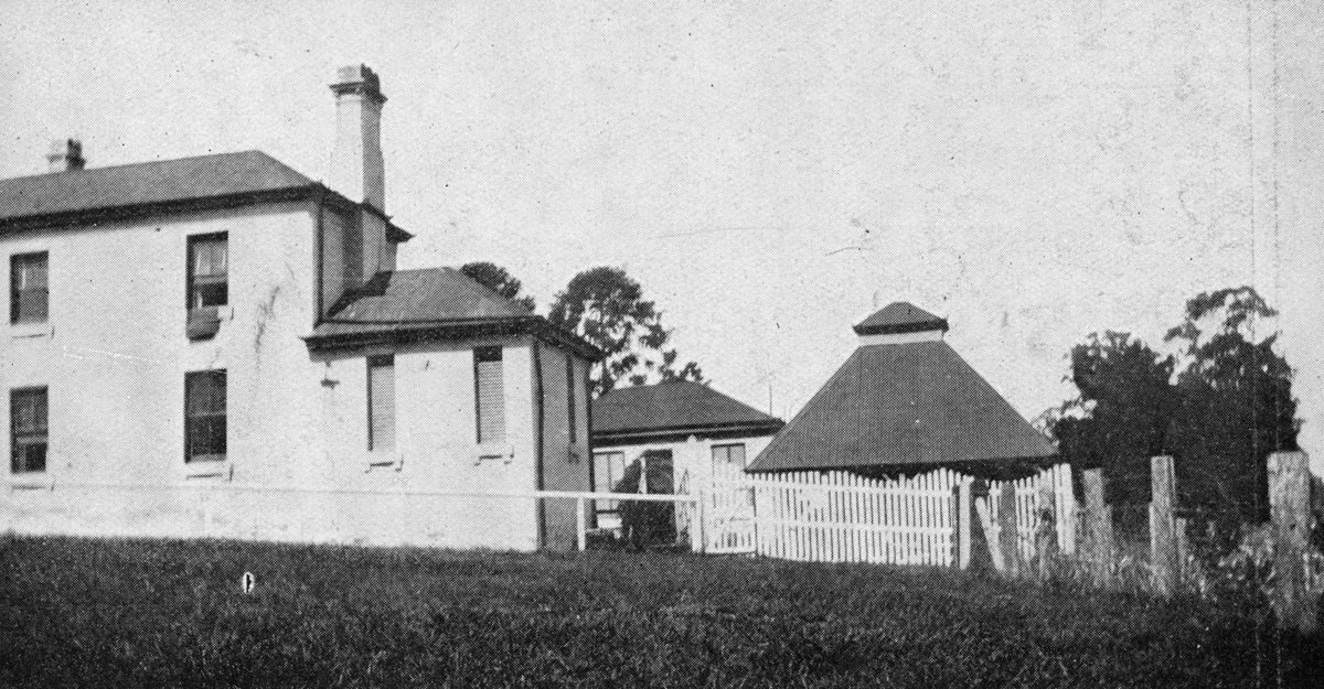 Dairy at the back of Glen Lyon, Ashgrove, 1931