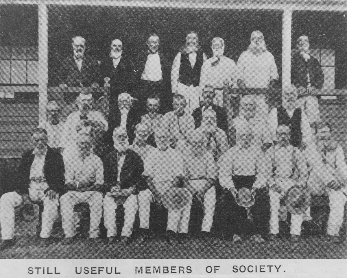 Patients at the Dunwich Benevolent Institution, 1905