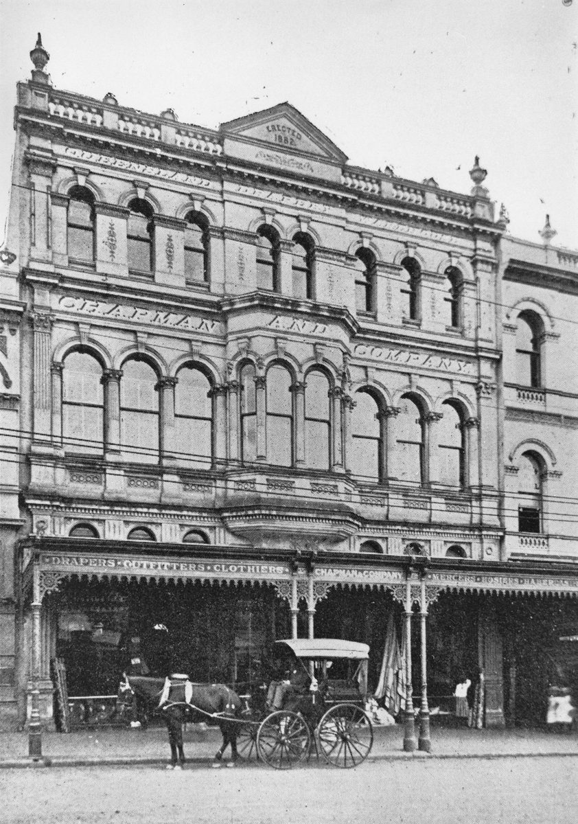 Chapman & Company drapery warehouse on Queen Street, Brisbane, 1902