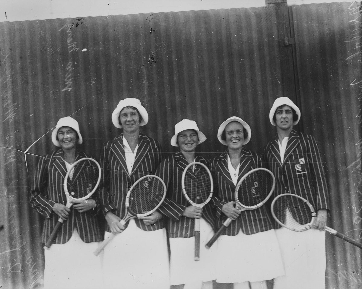 Members of the Sydney Eastern Suburbs Association Team in Brisbane, 1932