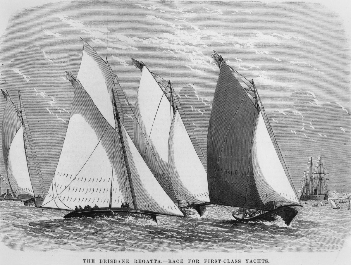 Brisbane Regatta yachting race