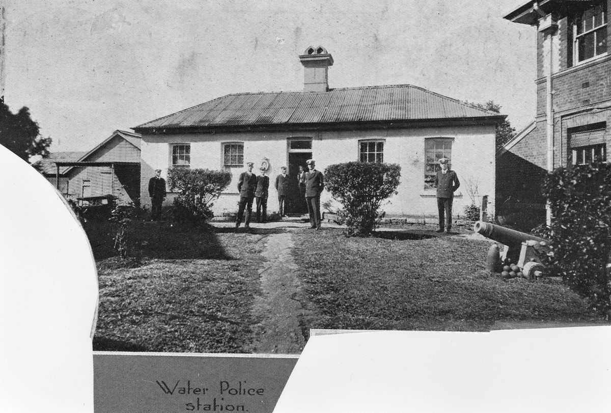 Water Police Station on Edward Street, Brisbane, 1930