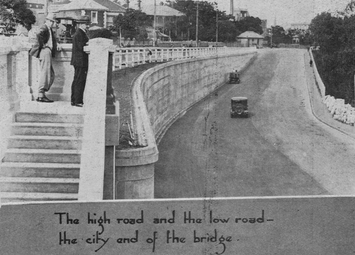 North Quay near Victoria Bridge, Brisbane, 1932