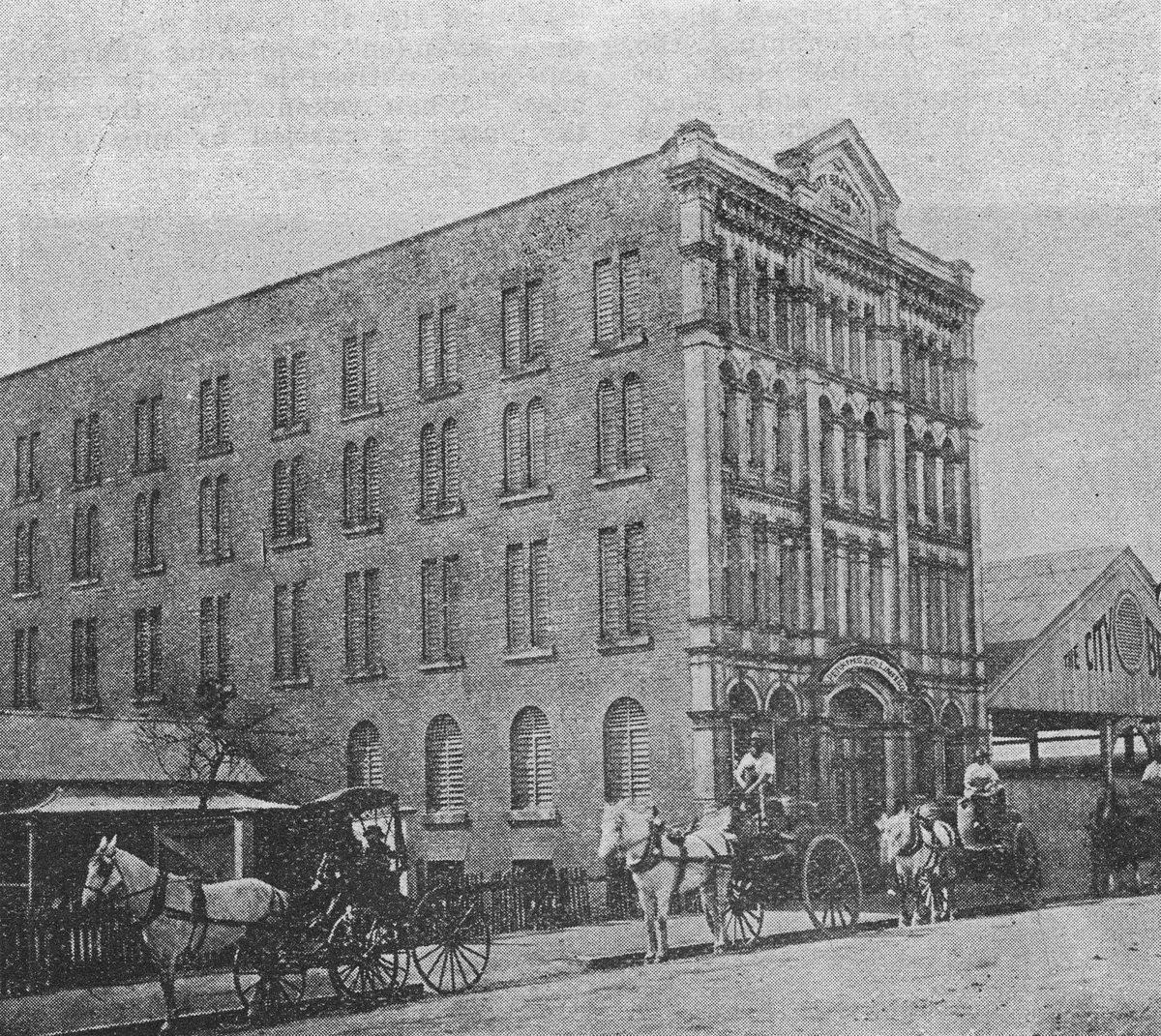 City Brewery in Mary Street, Brisbane, 1896