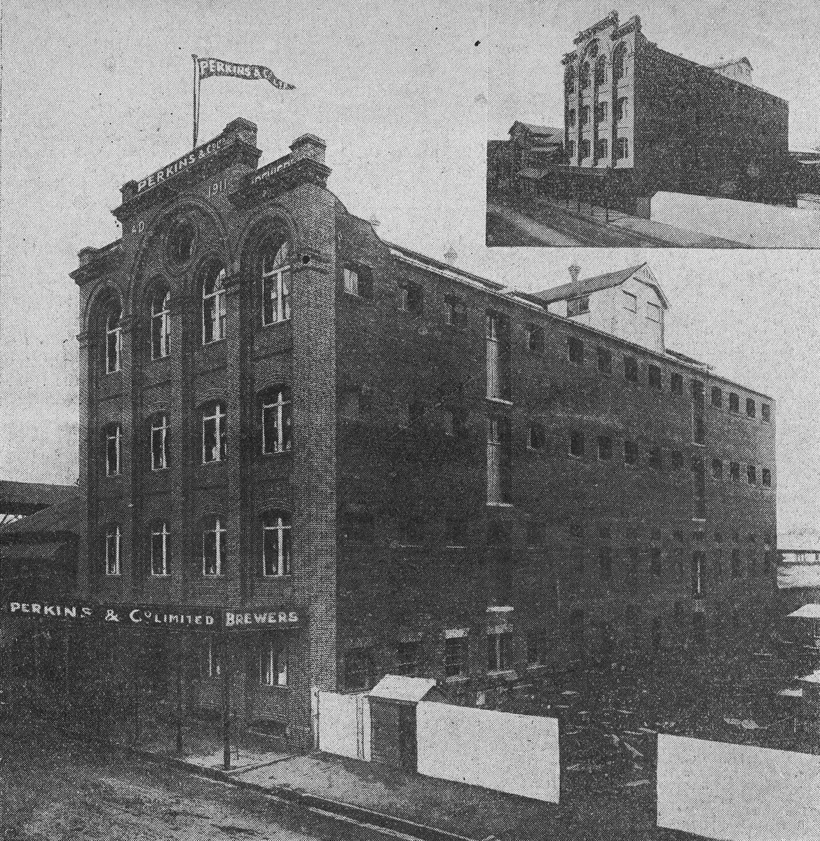 Perkins Brewery, Mary Street, Brisbane, 1913