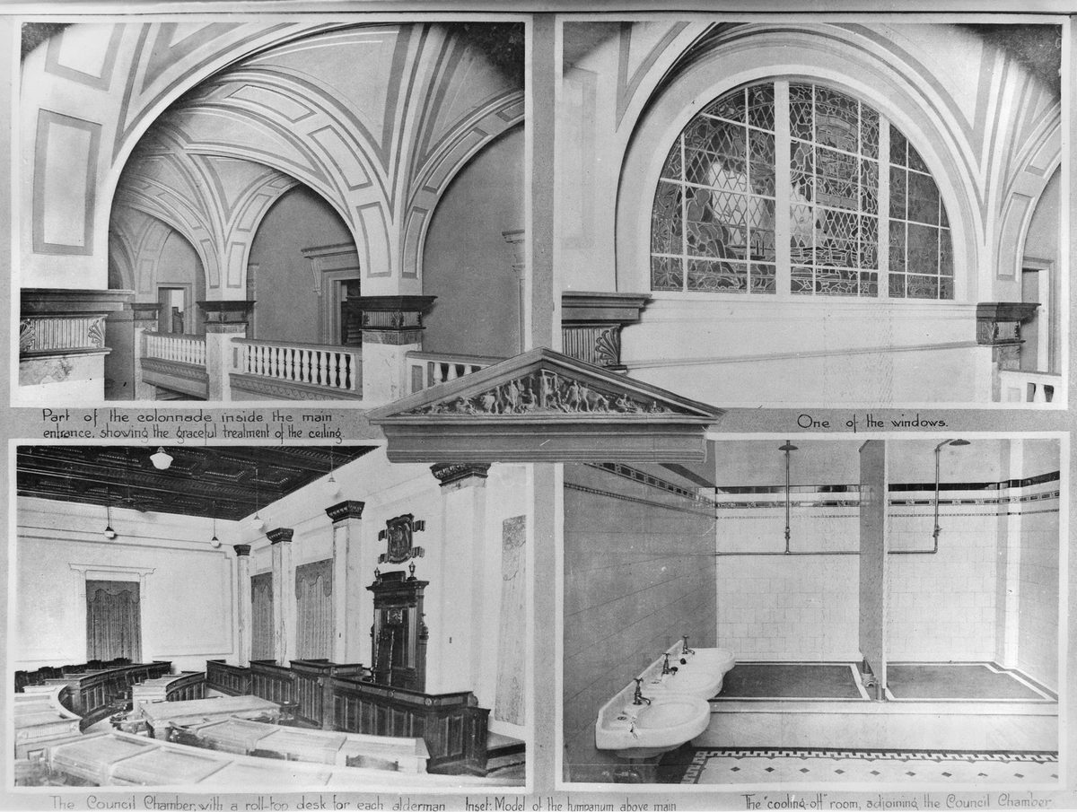 Some features of the new Brisbane Town Hall, 1928