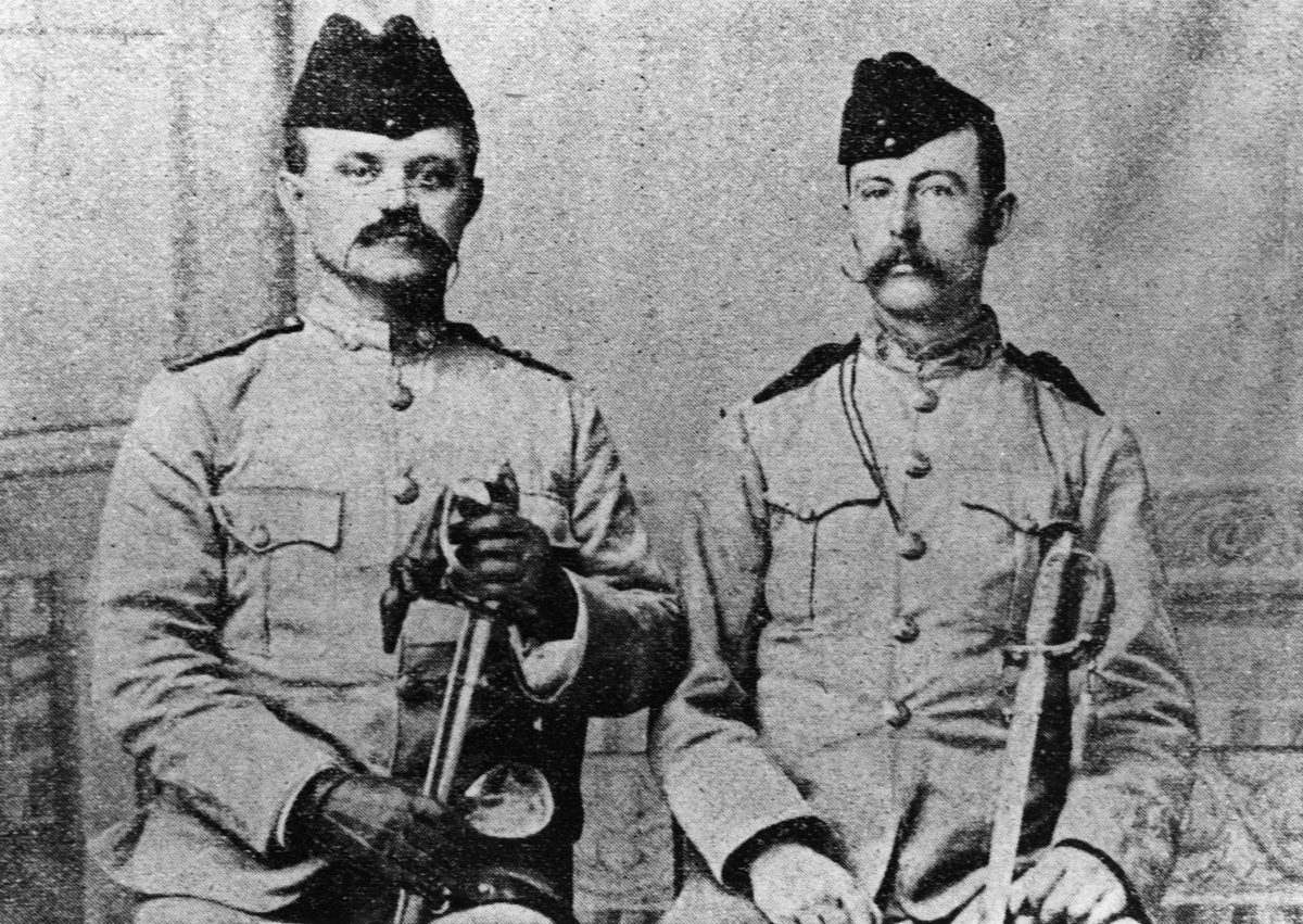 Volunteers from Ipswich for the Queensland Defence Force, 1899