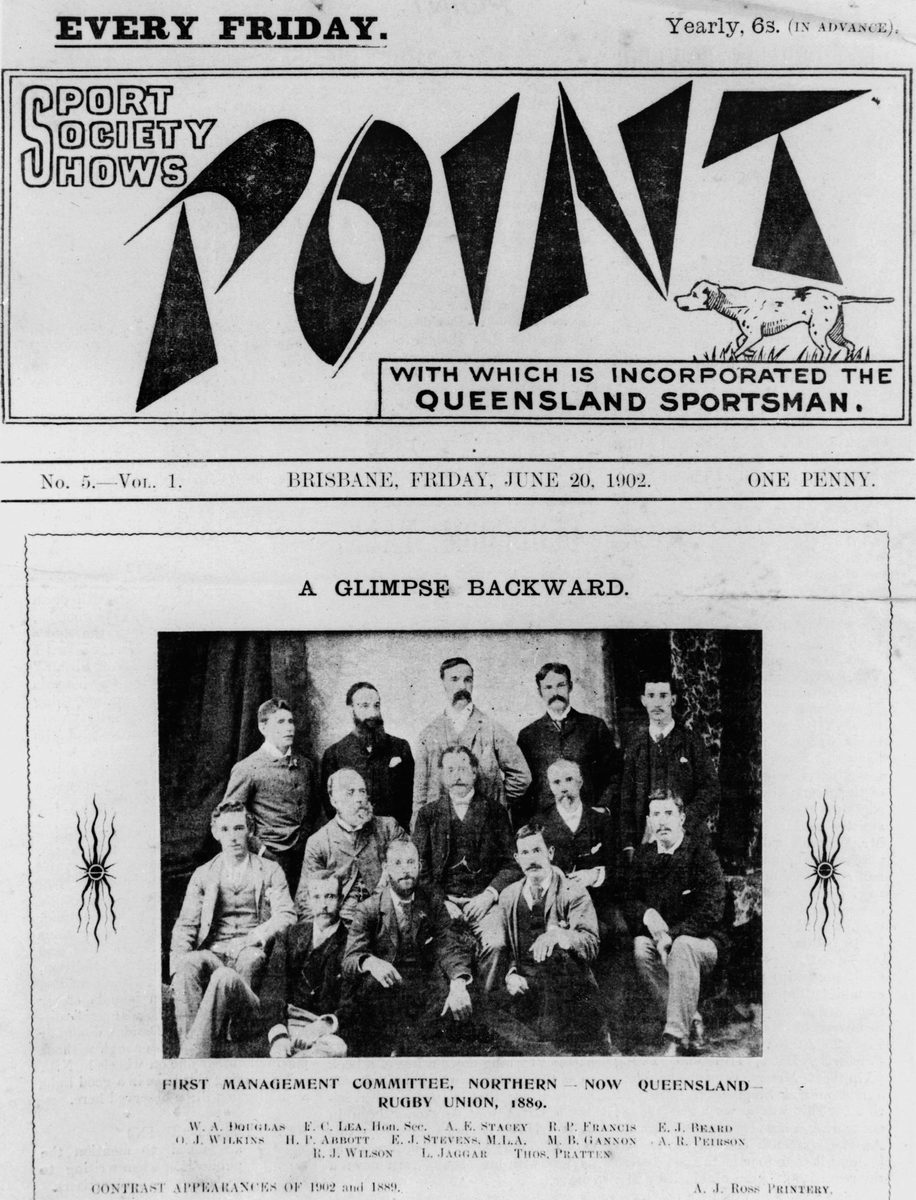 Front cover of Point magazine from 1902