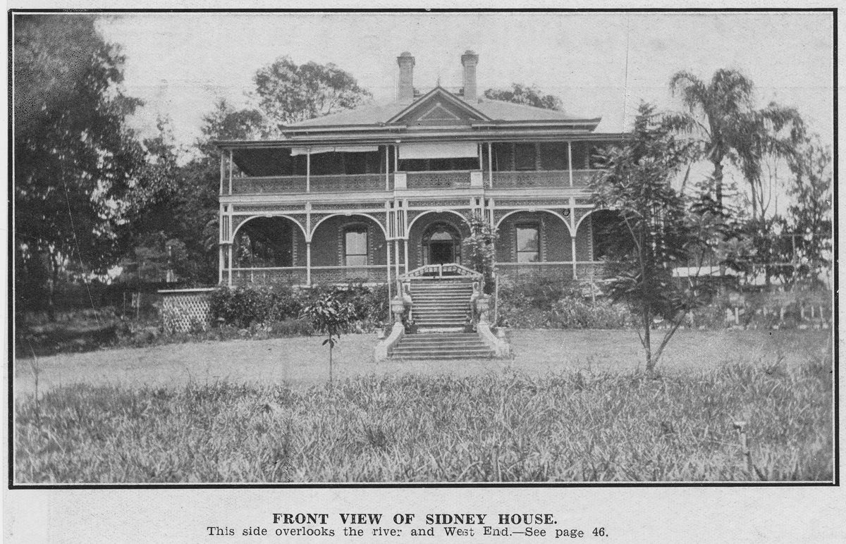 Front view of Sidney House, Toowong, Brisbane