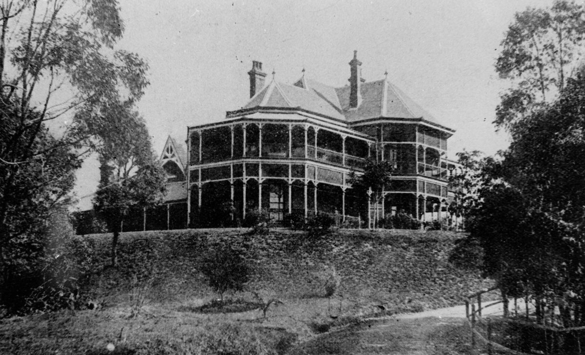 Kirkston, an imposing residence at Windsor, 1931