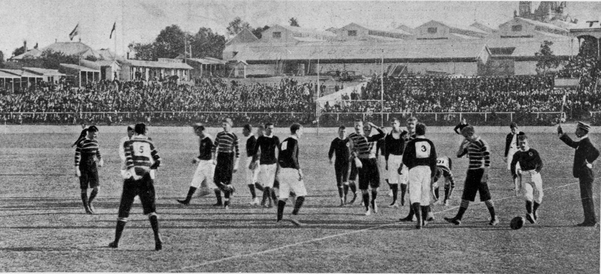 Rugby Union international football match, Brisbane, 1899