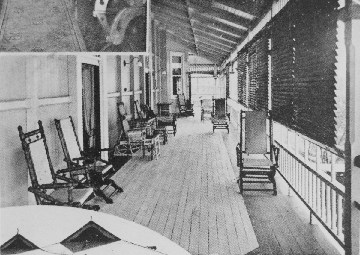 Verandah of Montrose house, Taringa, 1932