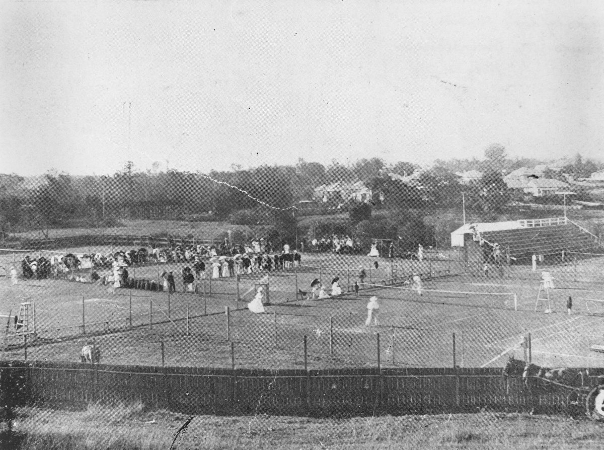 Metropolitan tennis tournament, Brisbane, 1908