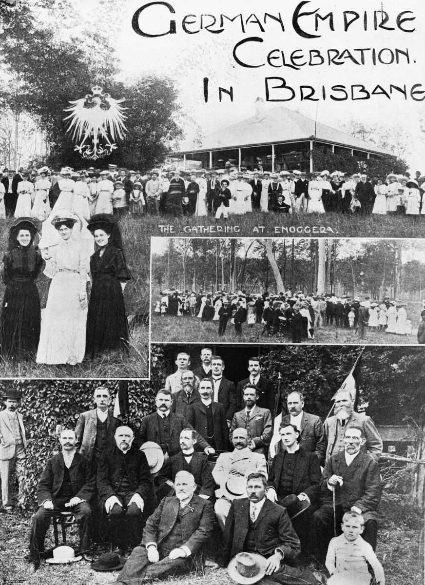 German Empire celebration at Enoggera, Brisbane, 1908