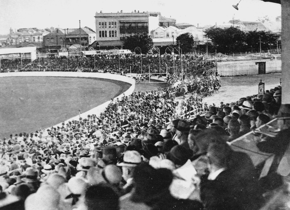 International cricket match at the 'Gabba, 1931