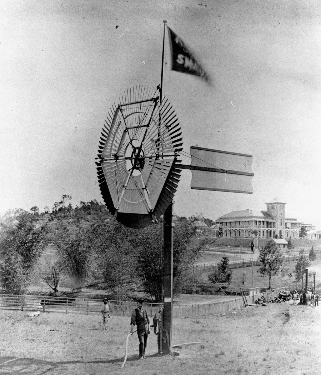 Part of the open-air display at the Queensland Intercolonial Exhibition, 1876