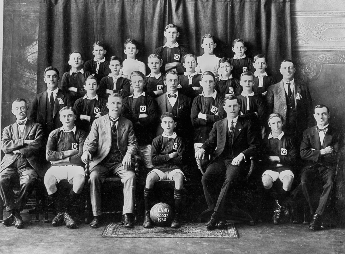 Queensland Schoolboys Soccer Team, 1922