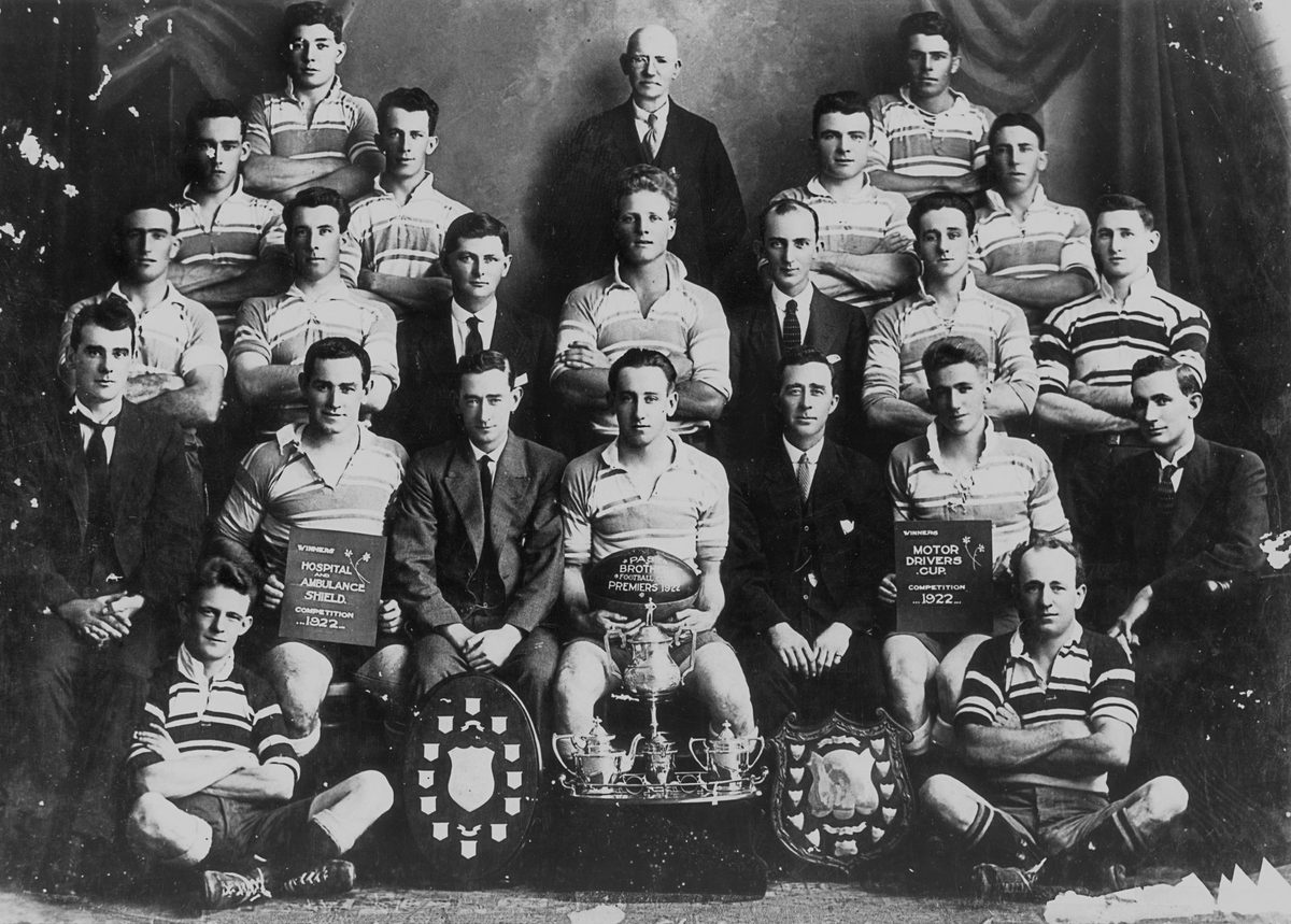 Ipswich Past Brothers Rugby League Club, 1922