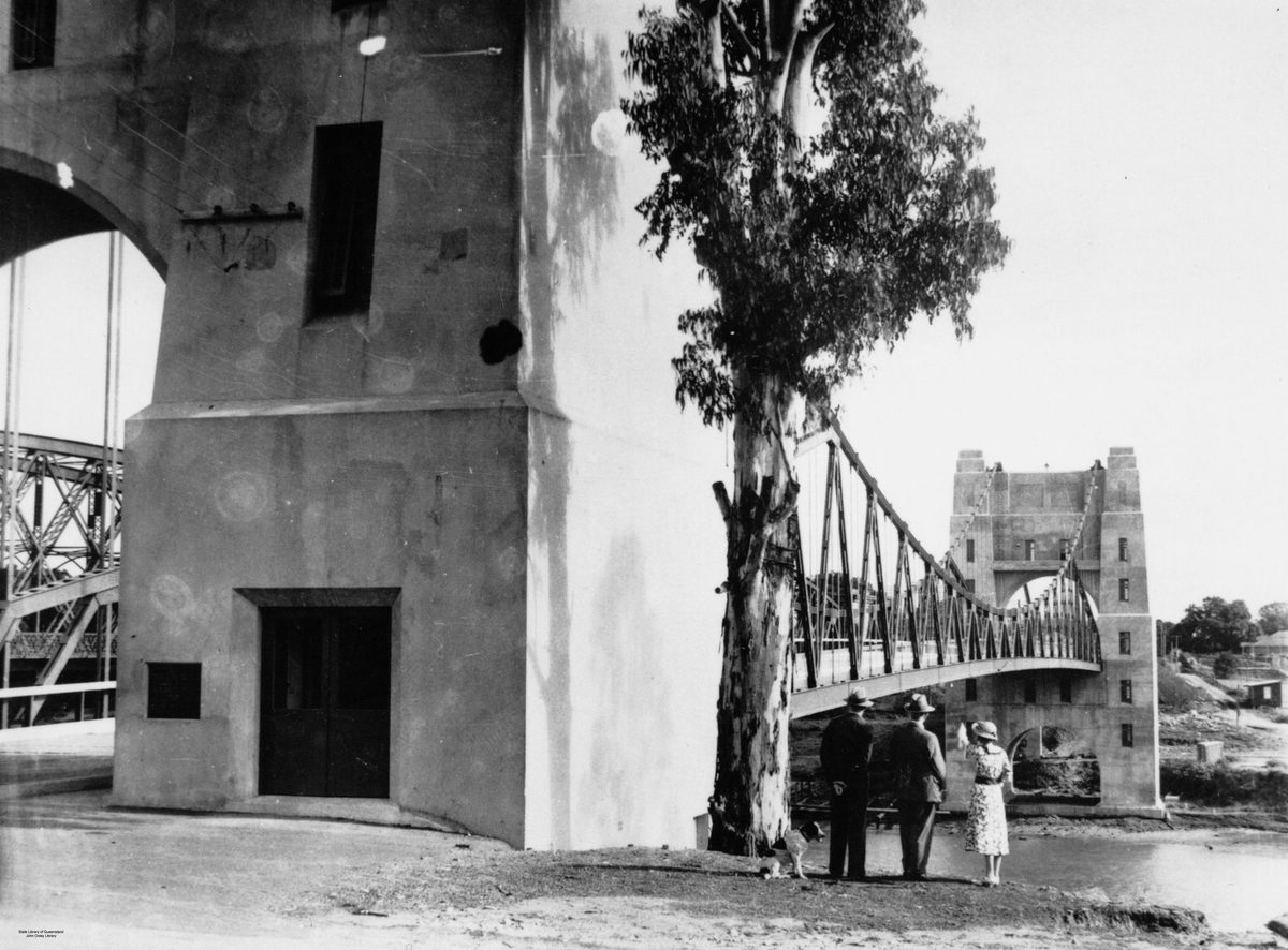 Indooroopilly Toll Bridge, Brisbane, 1936