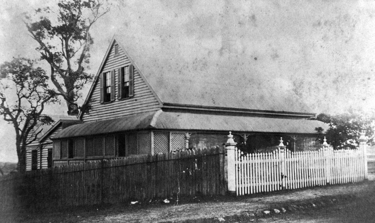 Langholme, a residence at Sandgate, 1886