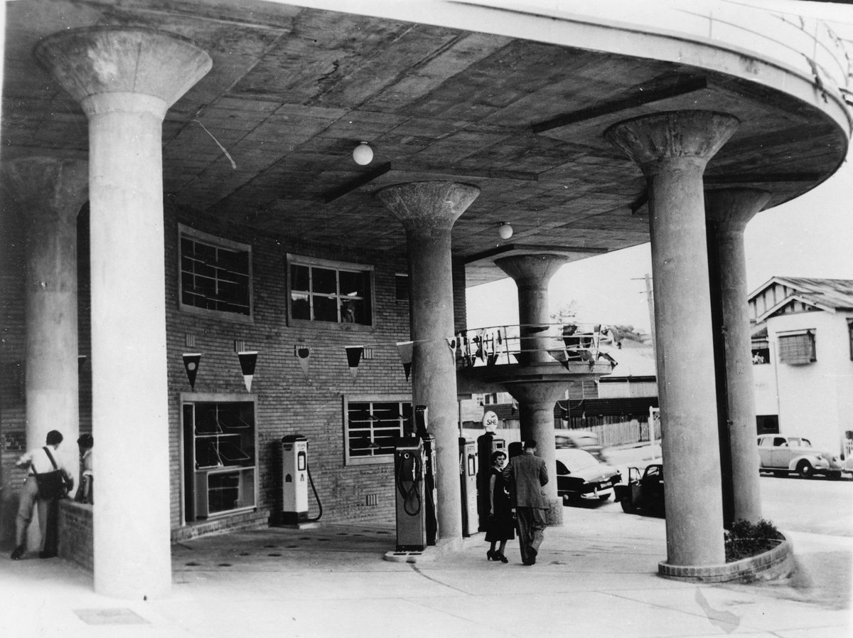 Opening of the RACQ Service Depot in Water Street, Fortitude Valley, 1953
