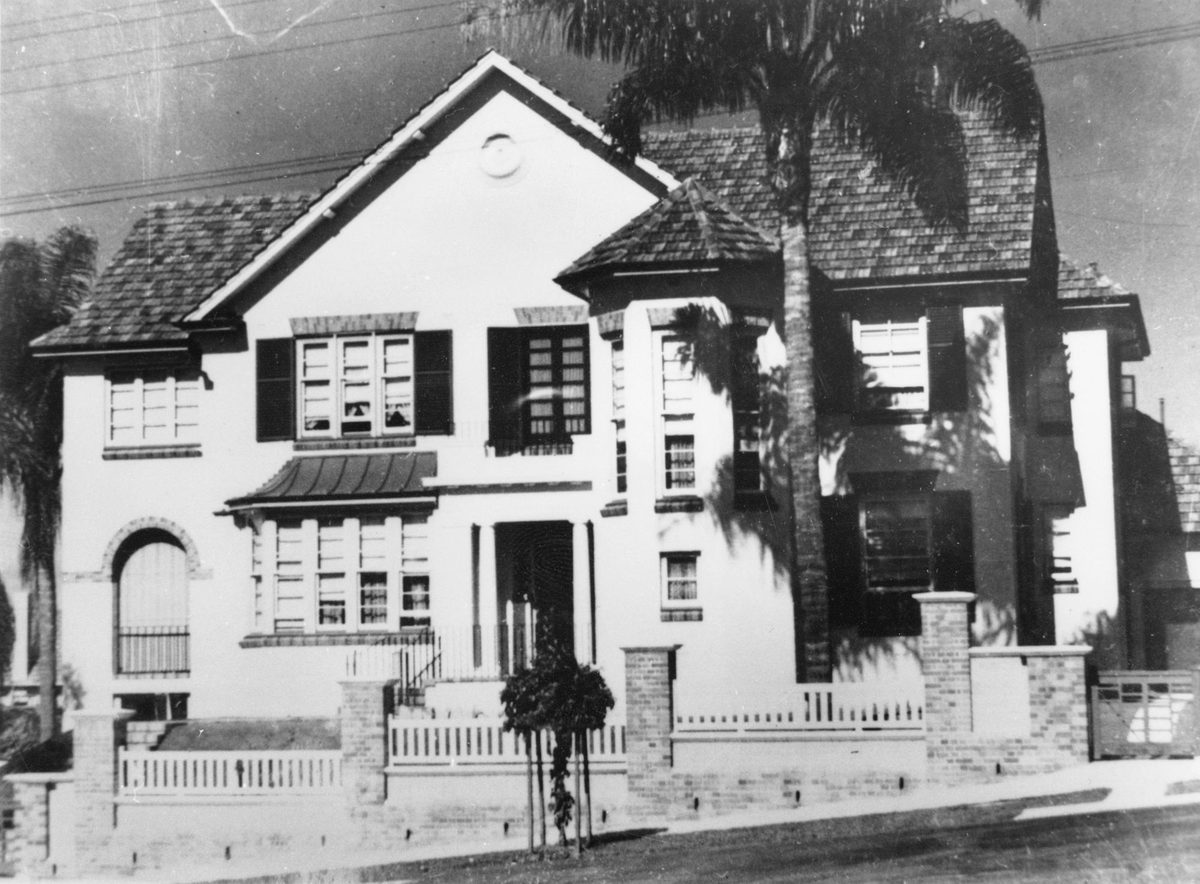 Craigievar on Windermere Road, Hamilton, Brisbane, 1939