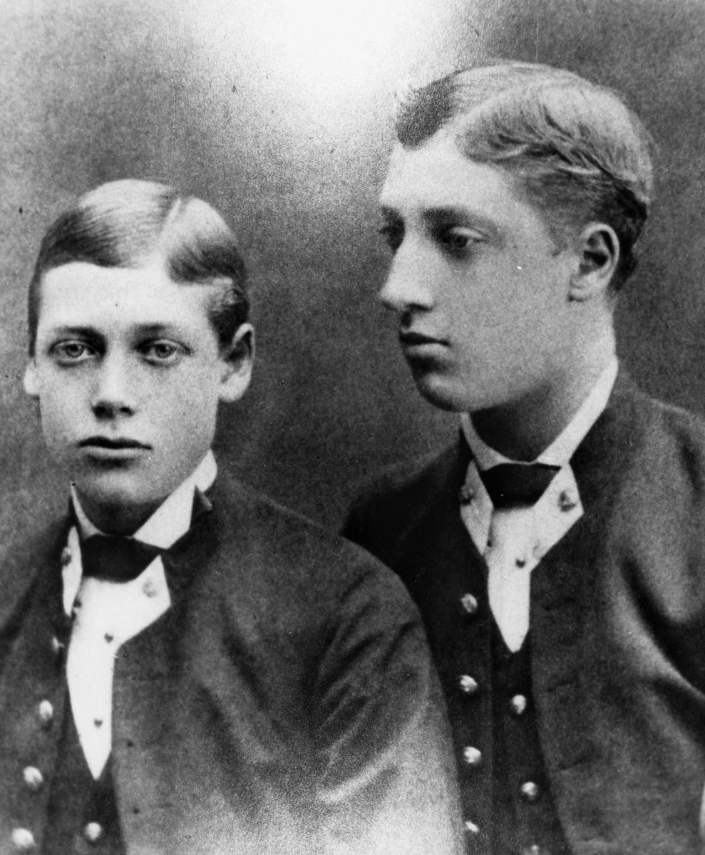 Prince Albert and Prince George of Wales in Brisbane, August 1881