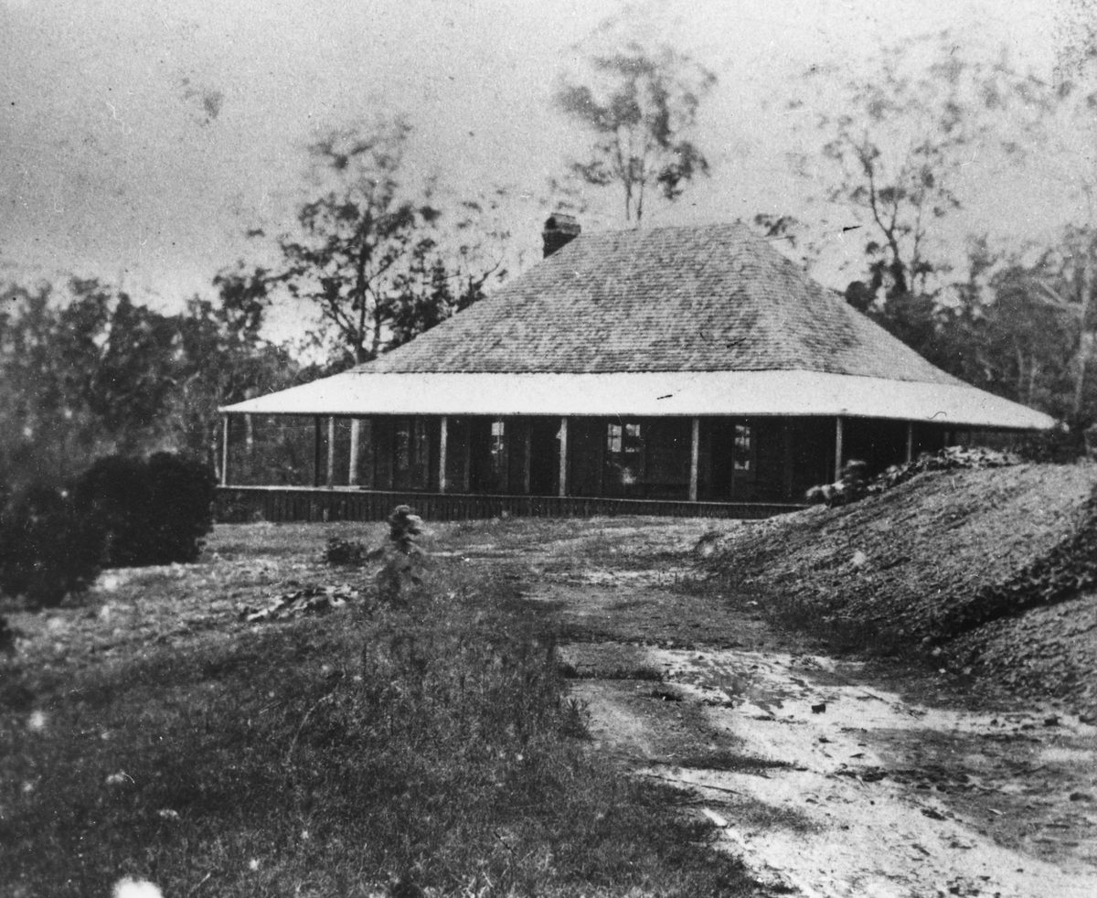 Early colonial home in Grovely, Brisbane, Queensland, 1867