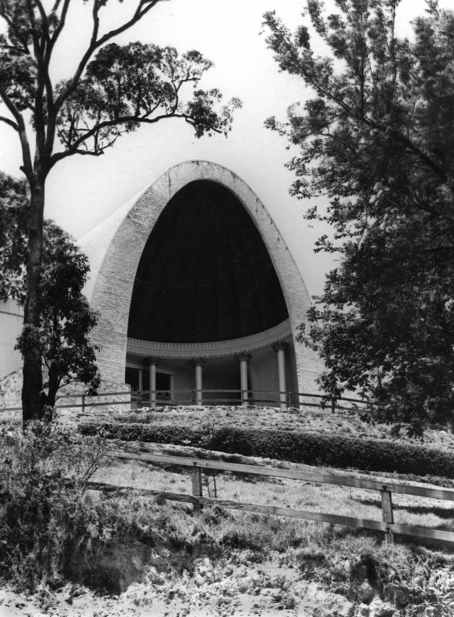 Entrance to the Cloudland Ballroom, Bowen Hills, Brisbane, 1946