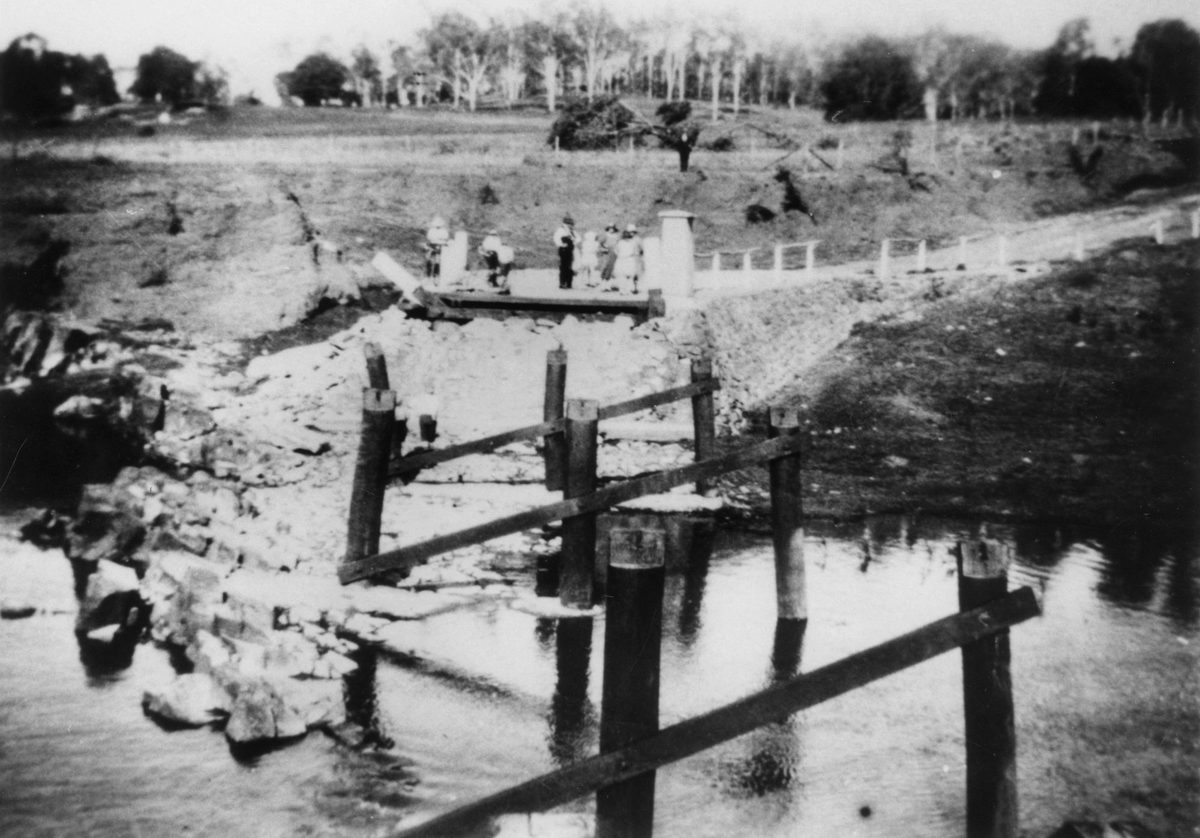 Kholo Bridge, Mount Crosby district, 1931