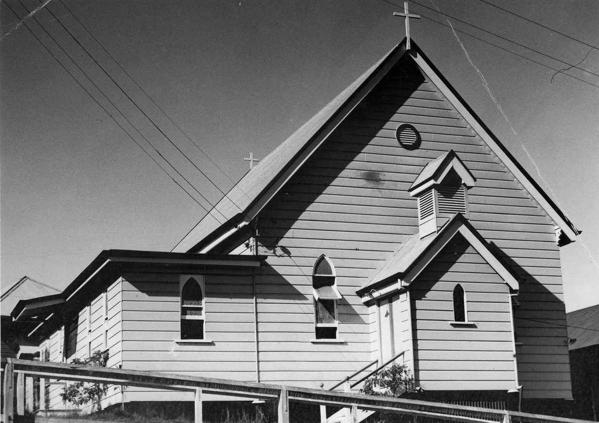 St Barnabas Anglican Church at Ithaca in 1938