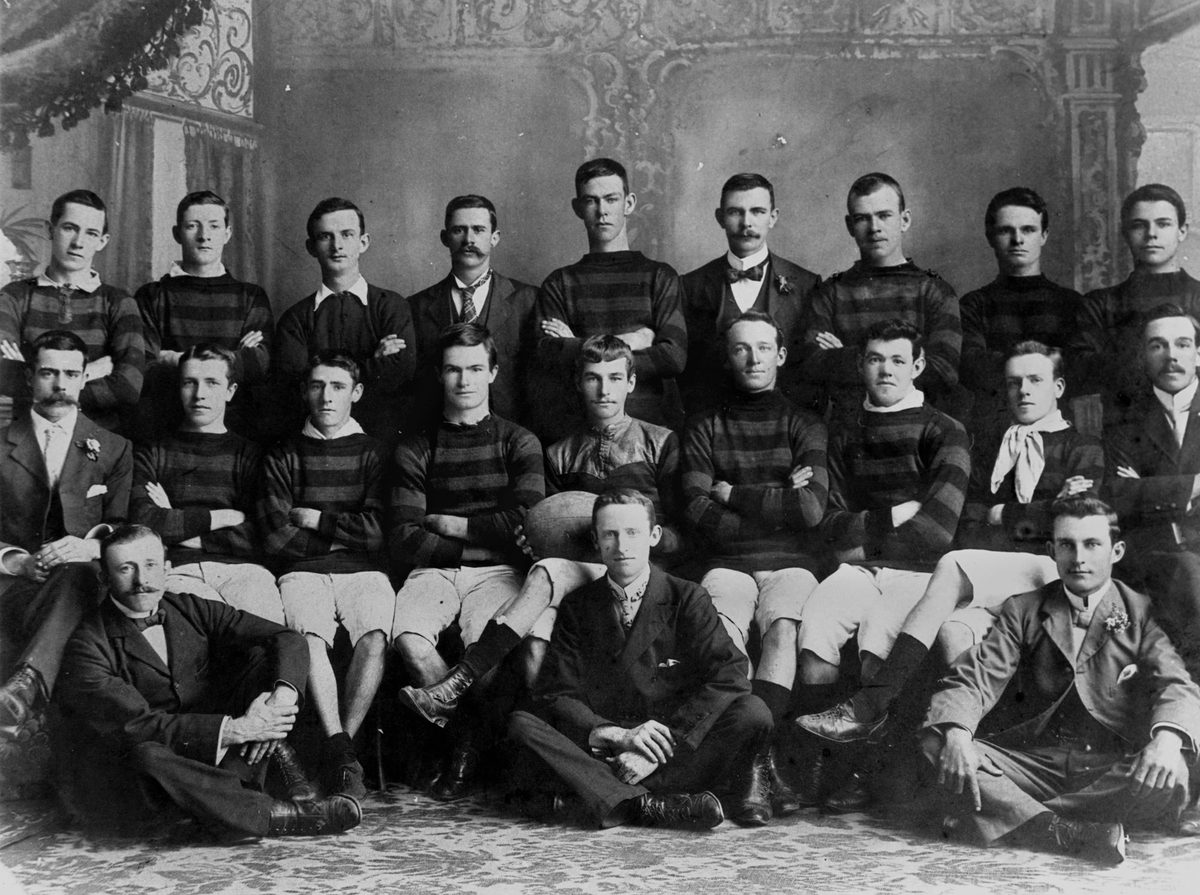 Fourth Grade 'A' Premier Rugby Union Team from South Brisbane Electorate Football Club, 1902