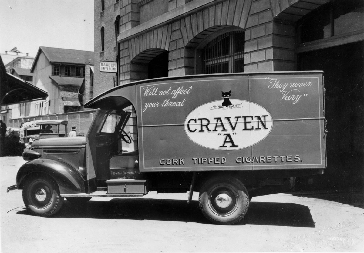 Chevrolet delivery van, 1939